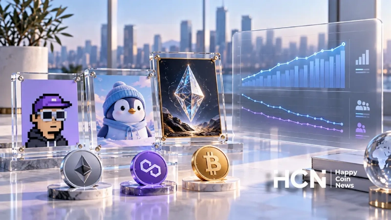 Продажи NFT выросли до ,85 млн, Pudgy Penguins прибавили 125%