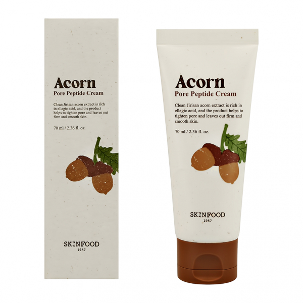 Крем для лица `SKINFOOD` ACORN с пептидами и экстрактом желудя&nbsp; 70 мл
